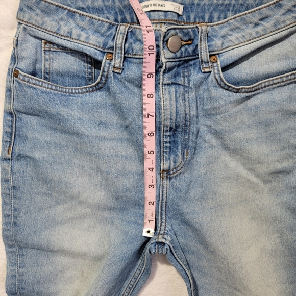 Elizabeth And James The Vintage Straight Denim Jeans 24" Inseam Size 8S 29 - Picture 12 of 14